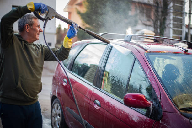 Pressure Washing Brick in National City, CA